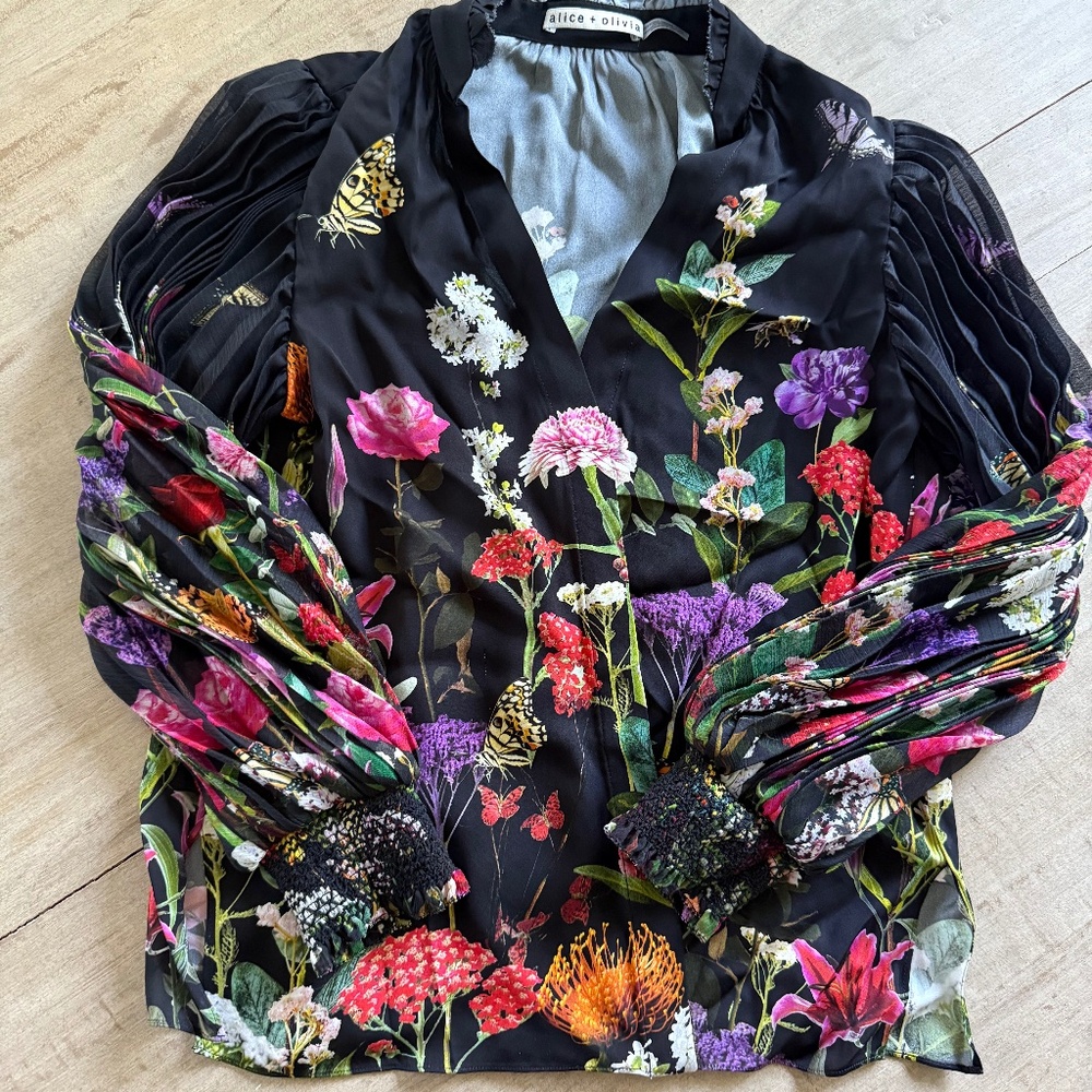 Alice and Olivia Button Down